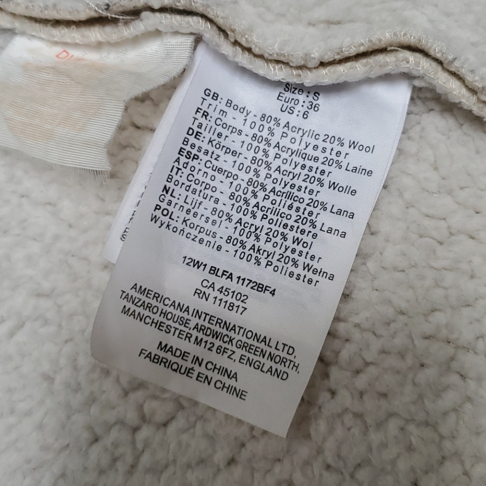 Bench Chilbee Sherpa Lined Knit Toggle Loop Jacket - image 8